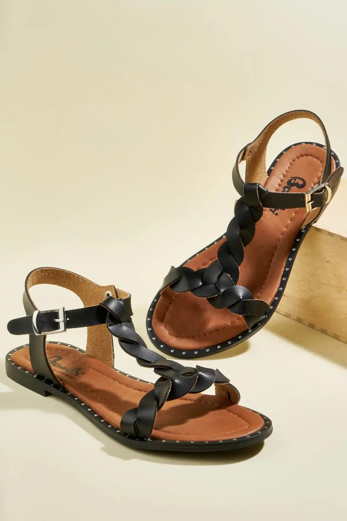 Зеленые женские сандалии Bambi H05900640 | Обувь