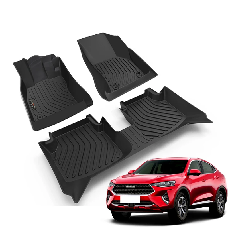 

Car Floor Rubber Mats For Haval F7X 2019 2020 2021 Women Carpet Rugs Pads Full Set Interior Details Auto Accessories