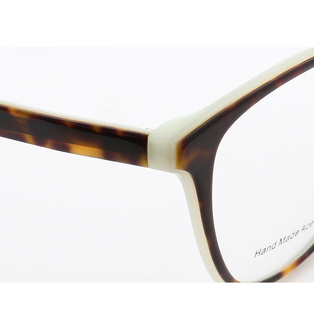 Женские круглые оправы для очков винтажные ацетатные кошачьих глаз модные ретро