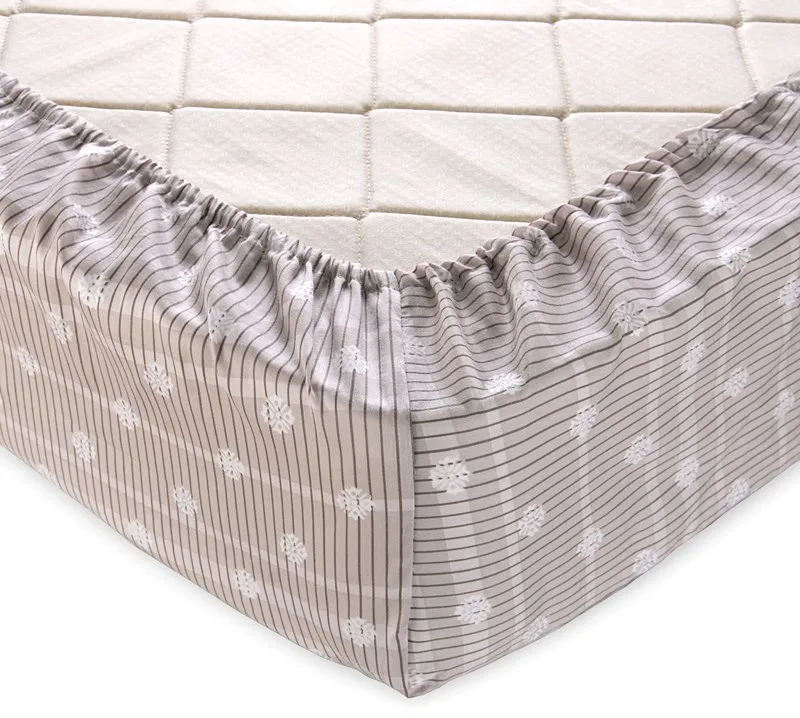 IV Простыня из сатина на резинке дизайн Имидж домашний текстиль 100% хлопок 5