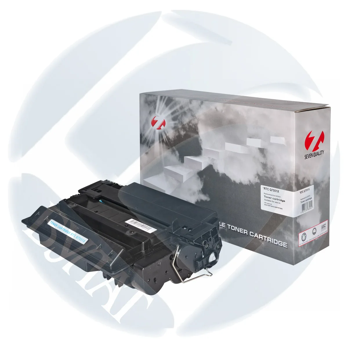 Q7551X Тонер картридж для HP LJ P3005 (13k) 7Q AFHPLJ3005110 M3027 M3035 | Компьютеры и офис