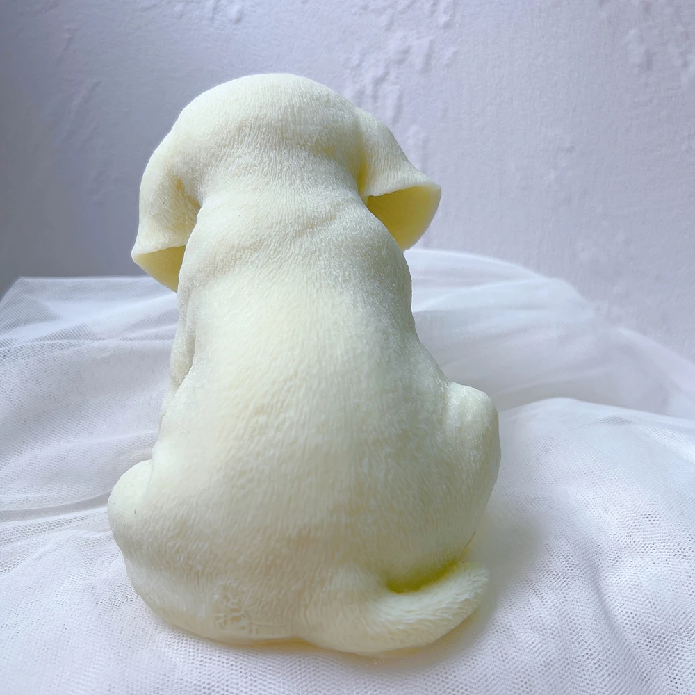 Beagle Dog Candle Mold Animal Puppies Wax Silicone Mould Puppy Dog Lover Home Decor images - 6