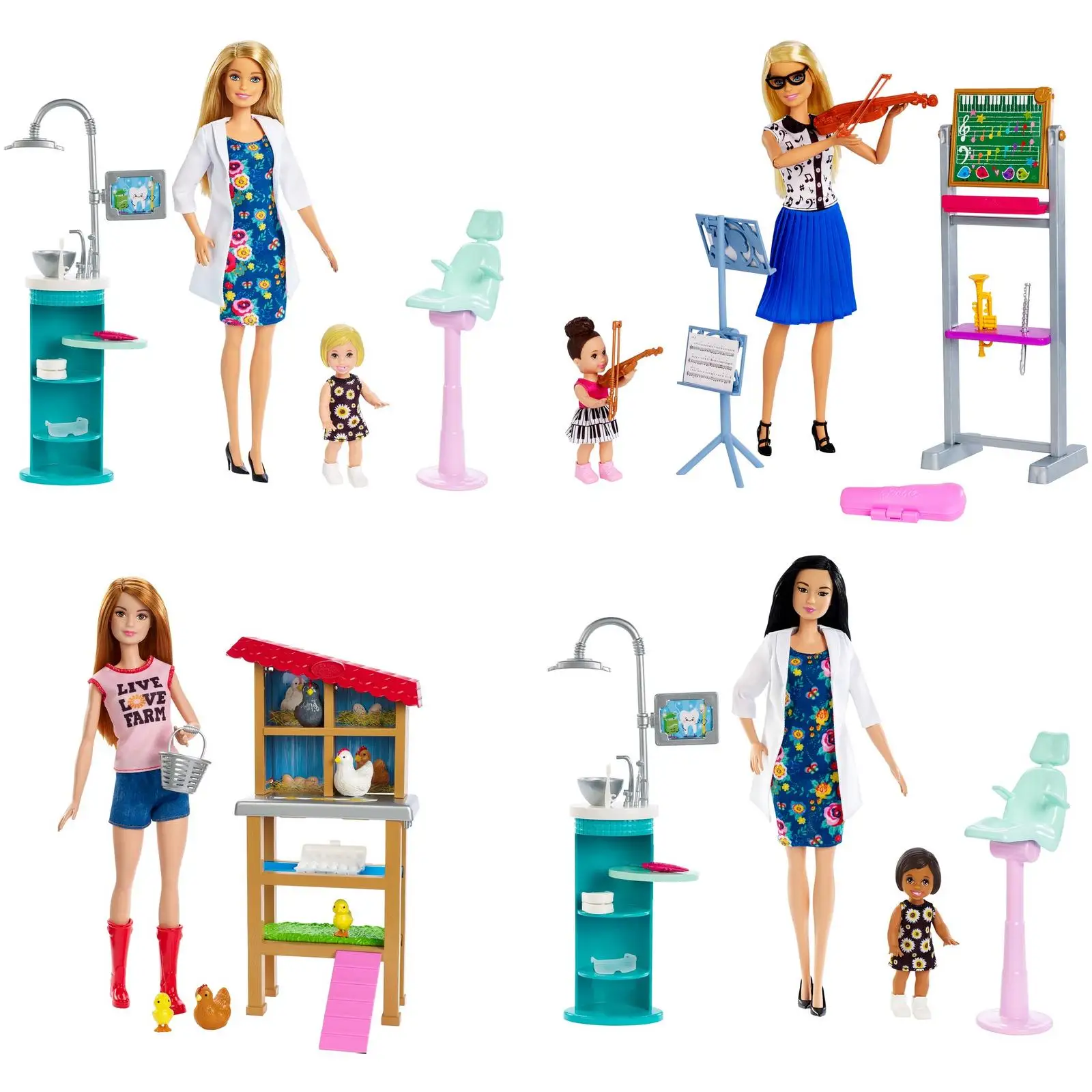 Игрушка Barbie Игровые наборы из серии &quotПрофессии&quot в ассортименте | Игрушки и