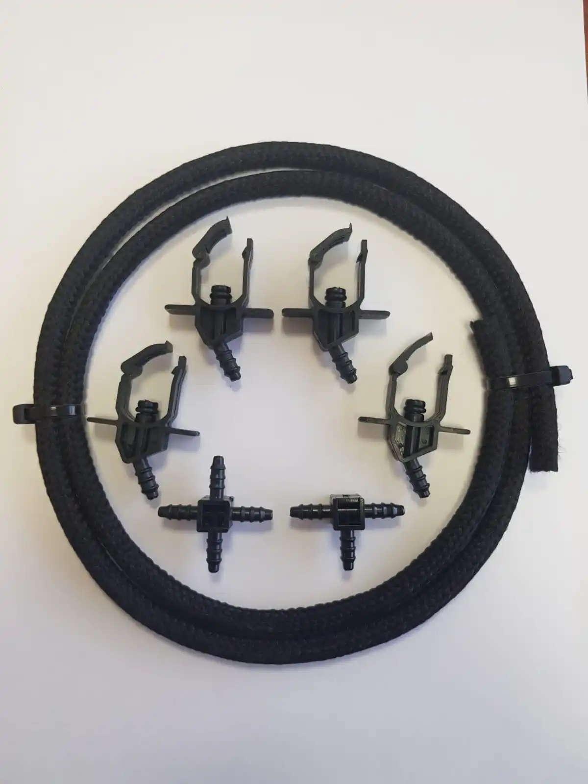 Форд Mondeo Delphi Форсунка обратная утечка соединитель Комплект с топливным шлангом