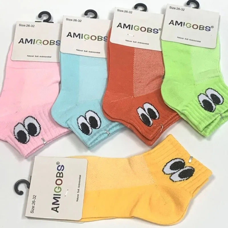 Носки детские для мальчиков и девочек AMIGOBS тонкий хлопок премиум класса