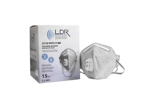 LDR 3210 Nr V Certified Mask 15 Pcs/Box EN 149:2001 + A1:2009 FFP2 N R V