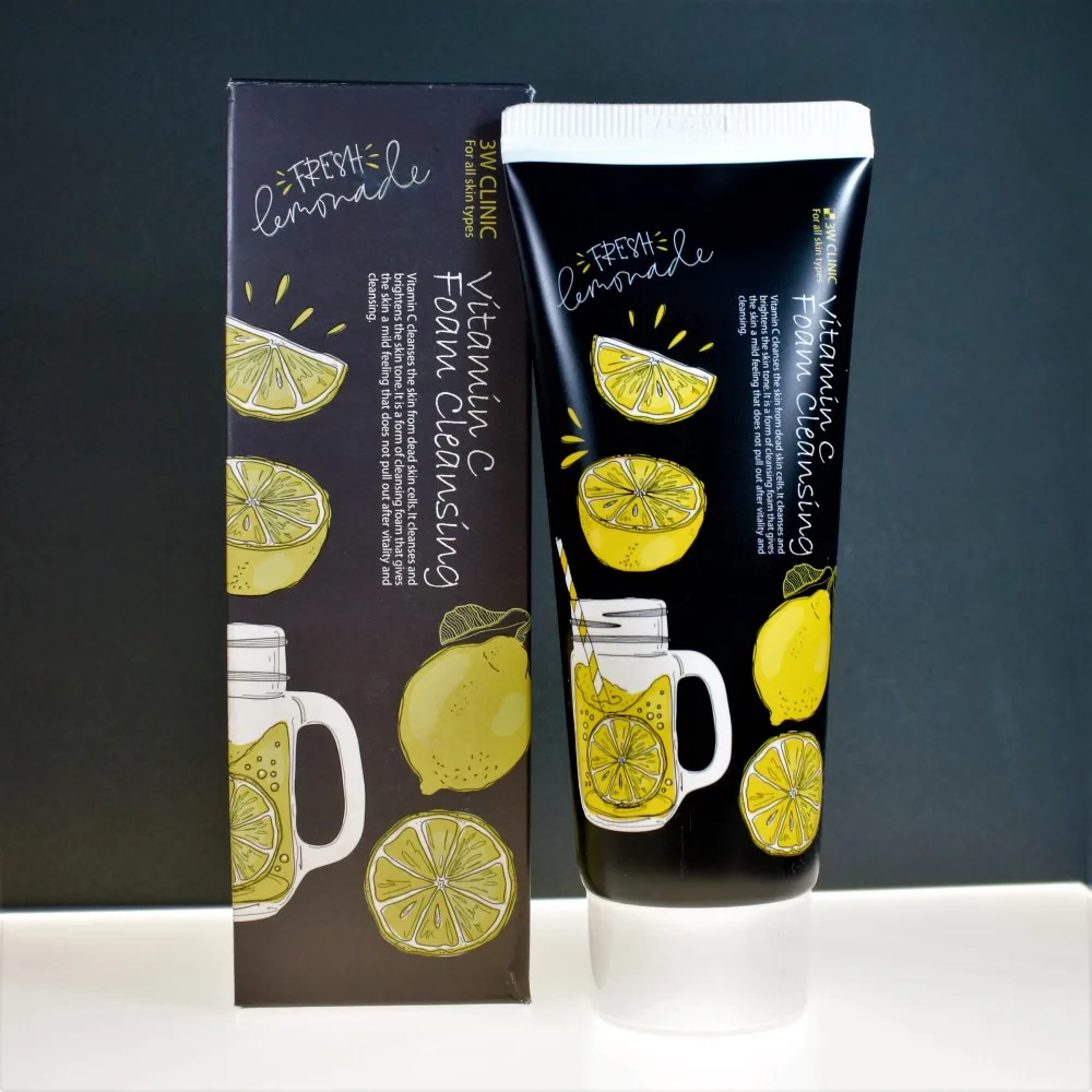 C foam. 3w clinic пенка для умывания с витамином с. пенка для умывания - vitamin c foam cleansing [3w clinic]. 3w clinic vitamin c foam cleansing 100ml. пенка корейская 3w clinic для умывания vitamin c.
