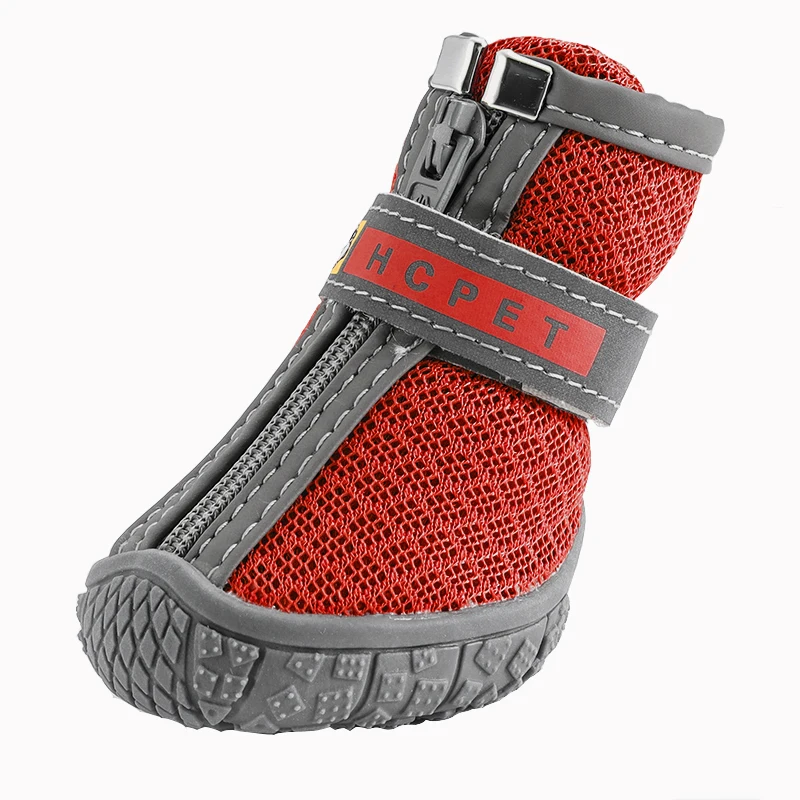 Дышащей сетки собака обувь Демисезонный прочная мягкая подошва для отдыха