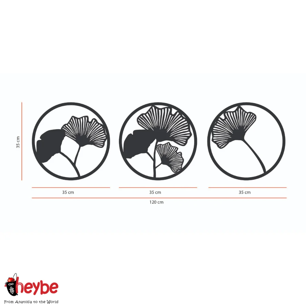 Деревянные 3 Шт. Круглые Цветы Настенное Художественное Оформление Качественные