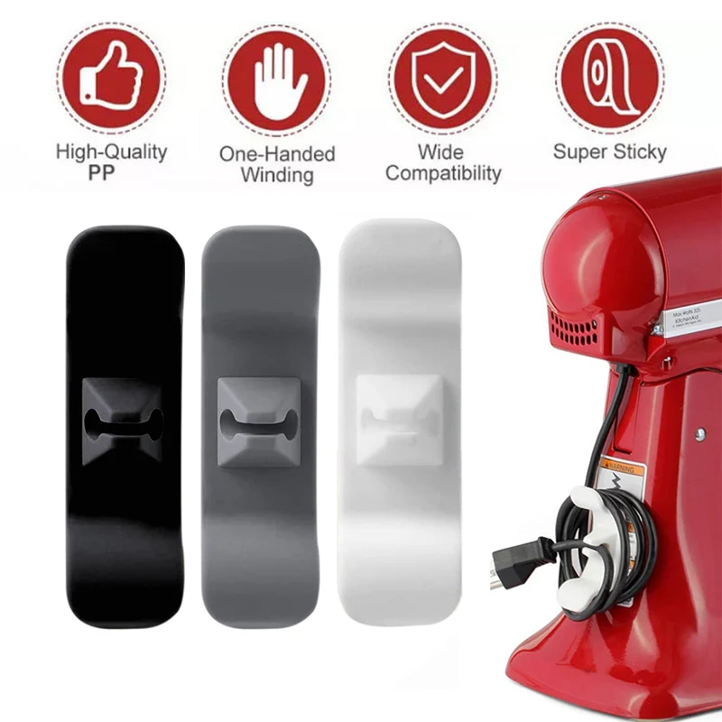 

Data Cable Protector Winder Kitchen Storage Cord Wrapper Cable Cord Wire Organizer Kitchen Appliances Smart Wrap for Charging