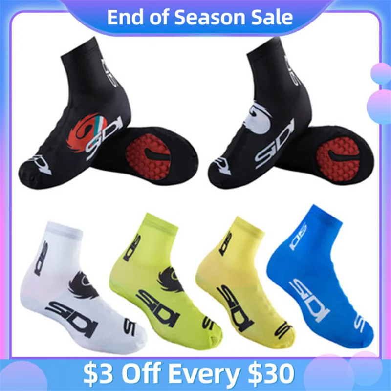 1 пара велобахилы Водонепроницаемый мужские и женские с противоскользящим