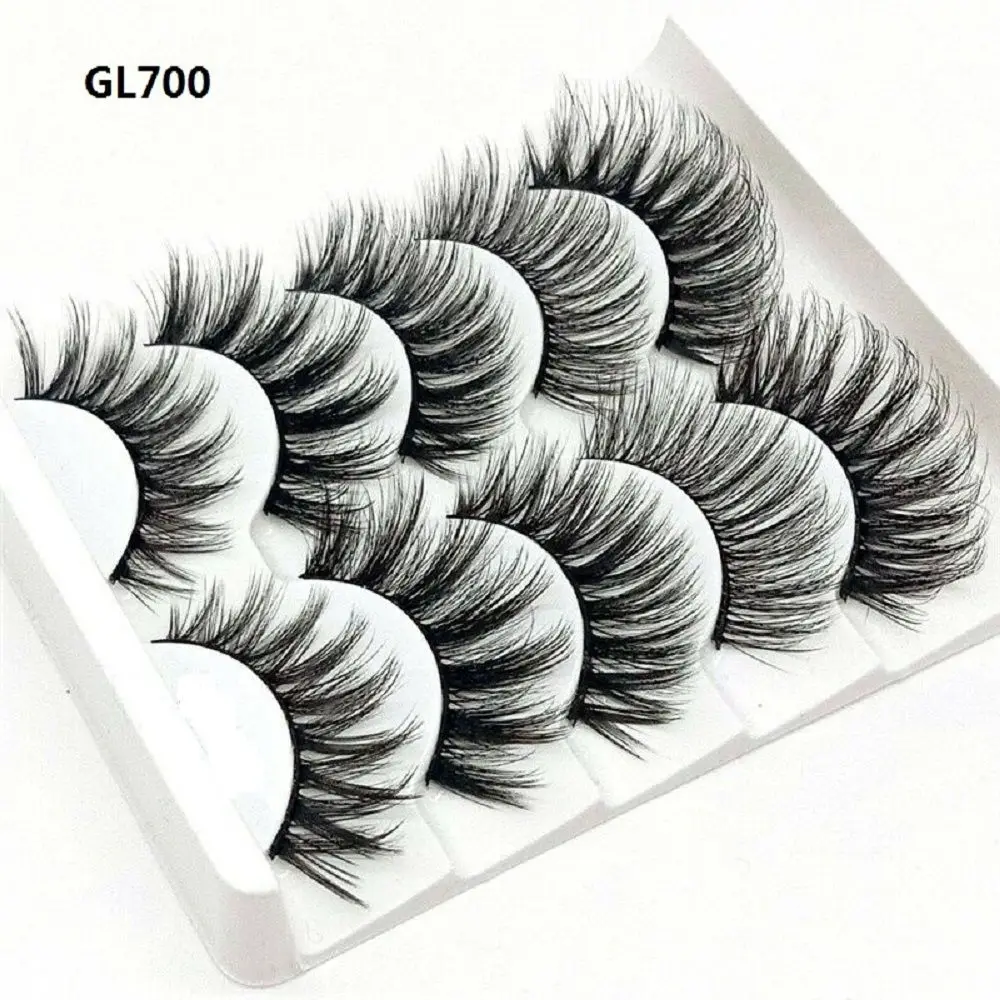 5 пар накладные ресницы из норки | Красота и здоровье