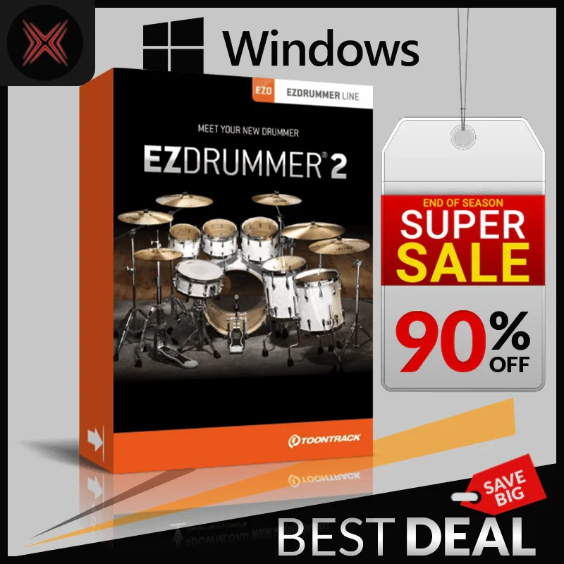 

Toontrack EZdrummer 2 v2.1.8 Build 21073 Full version
