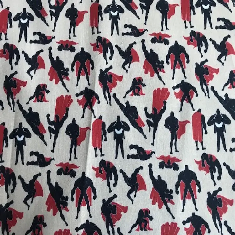 Хлопчатобумажные ткани ткань по метрам супергероев для масок поплин текстиль