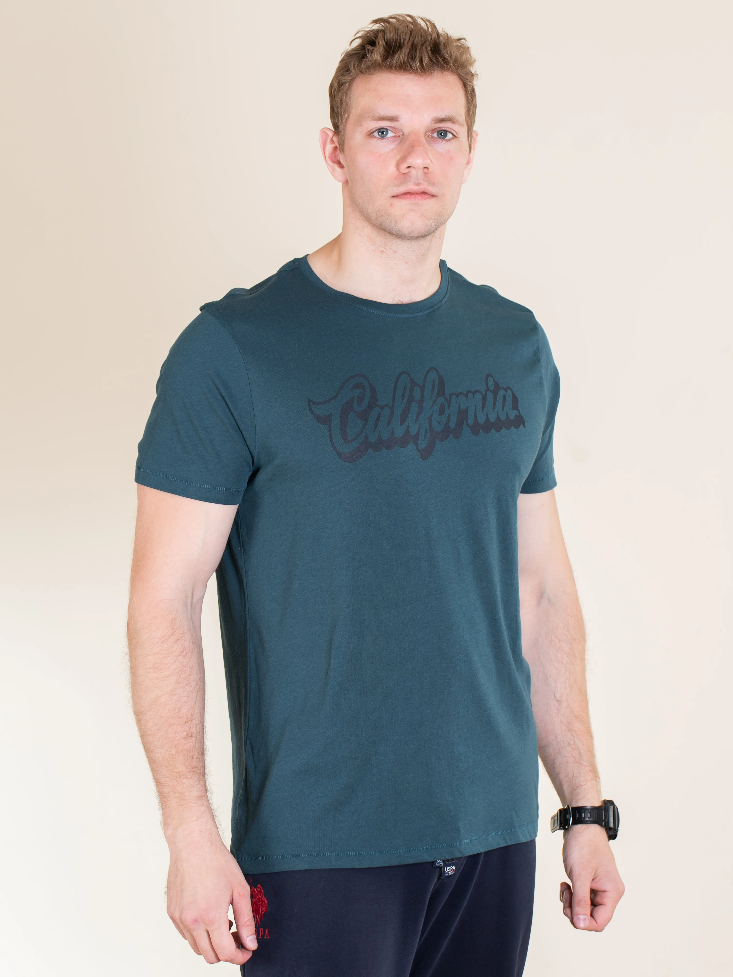 Men's Fashion Sports Fitness Short sleeved T shirt Summer Men Custom Printed THE PEOPLE REP|Мужские футболки| |