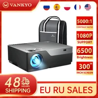 vankyo performance v600 projector 300 display native 1080p led hd projector support tv stick vga usb laptop ios android