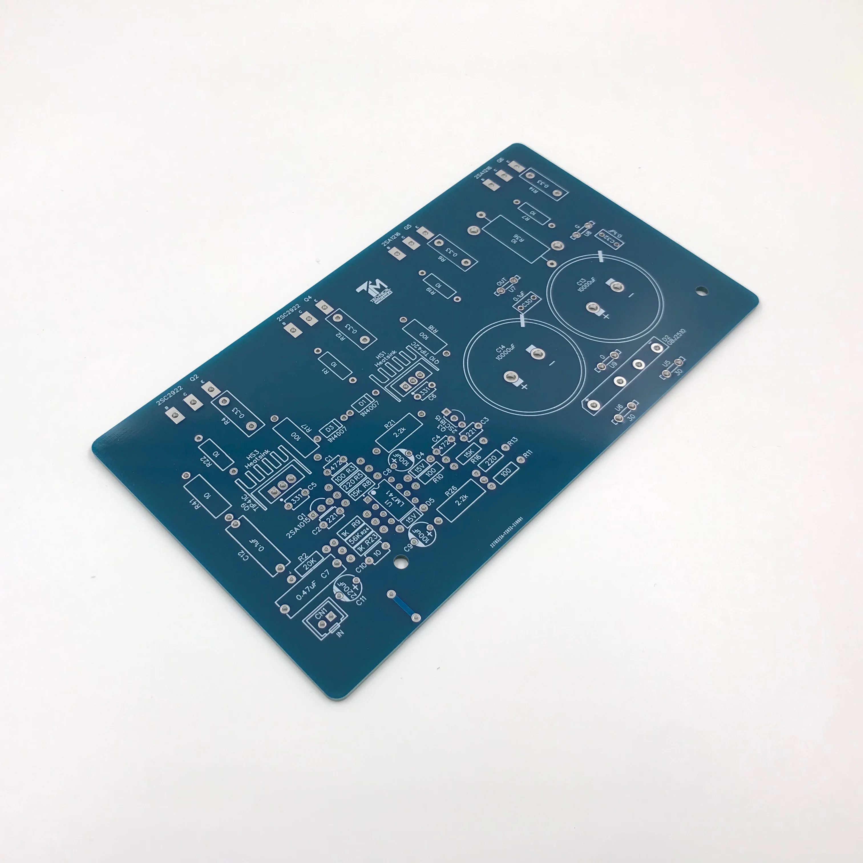 Печатная плата усилителя мощности PCB 250W Mono Sound Amp 2SC2922 2SA1216 TL071 TL081 транзисторы DIY |