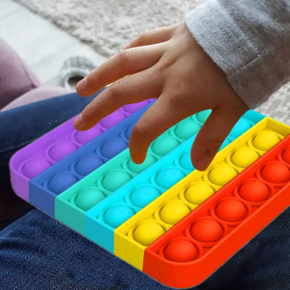 

Funny Fidget Toy Antistress Toys For Adult Children Push Bubble Fidget Sensory Toy Squishy Jouet Pour Autiste антистресс