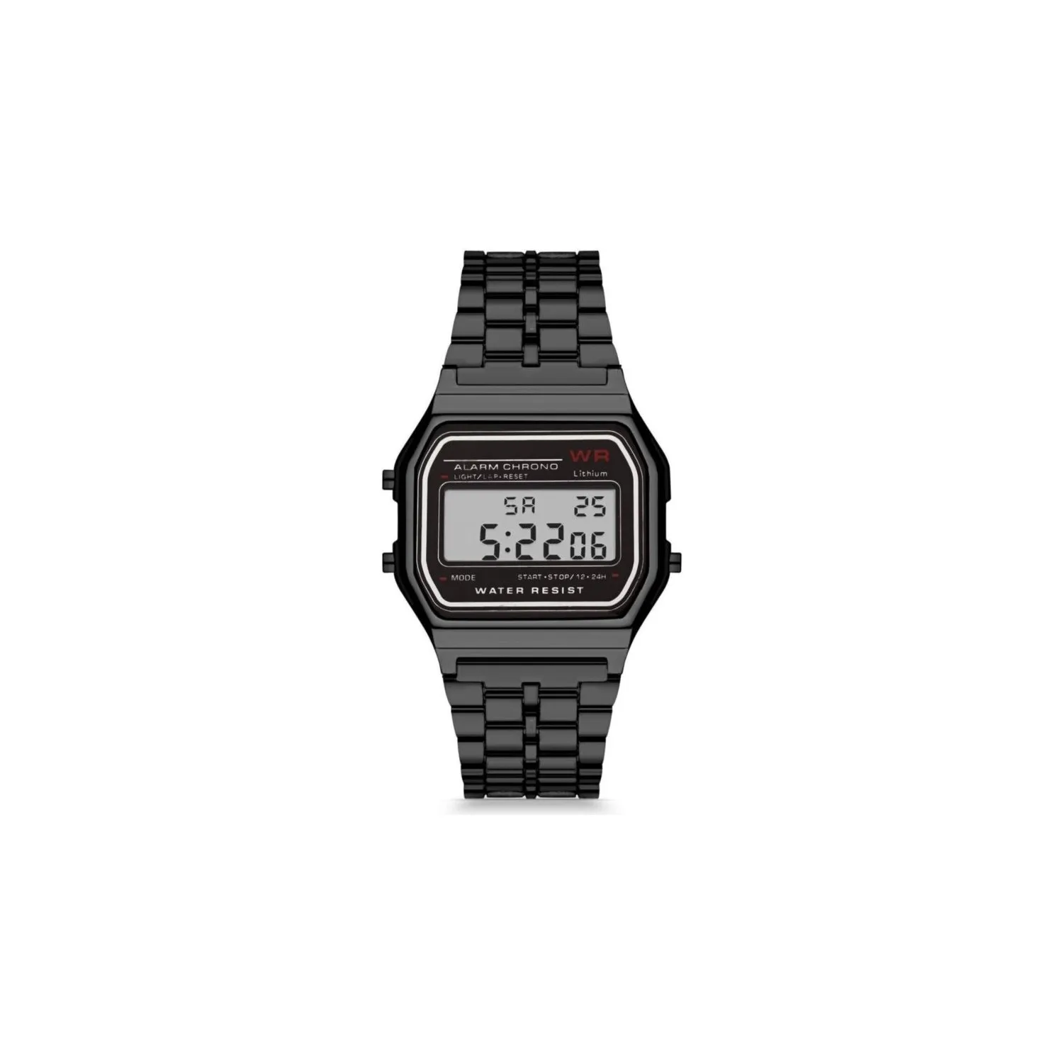 

Черные металлические наручные часы унисекс Kardon Casio Wr