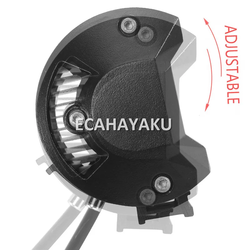 ECAHAYAKU 2PCS 9 &quot Dual Rows LED Light Bar 144W Flood Beam IP68 for Off-Road Vehicles-ATVs SUV Truck Trains 12V/24V Car Lamp |
