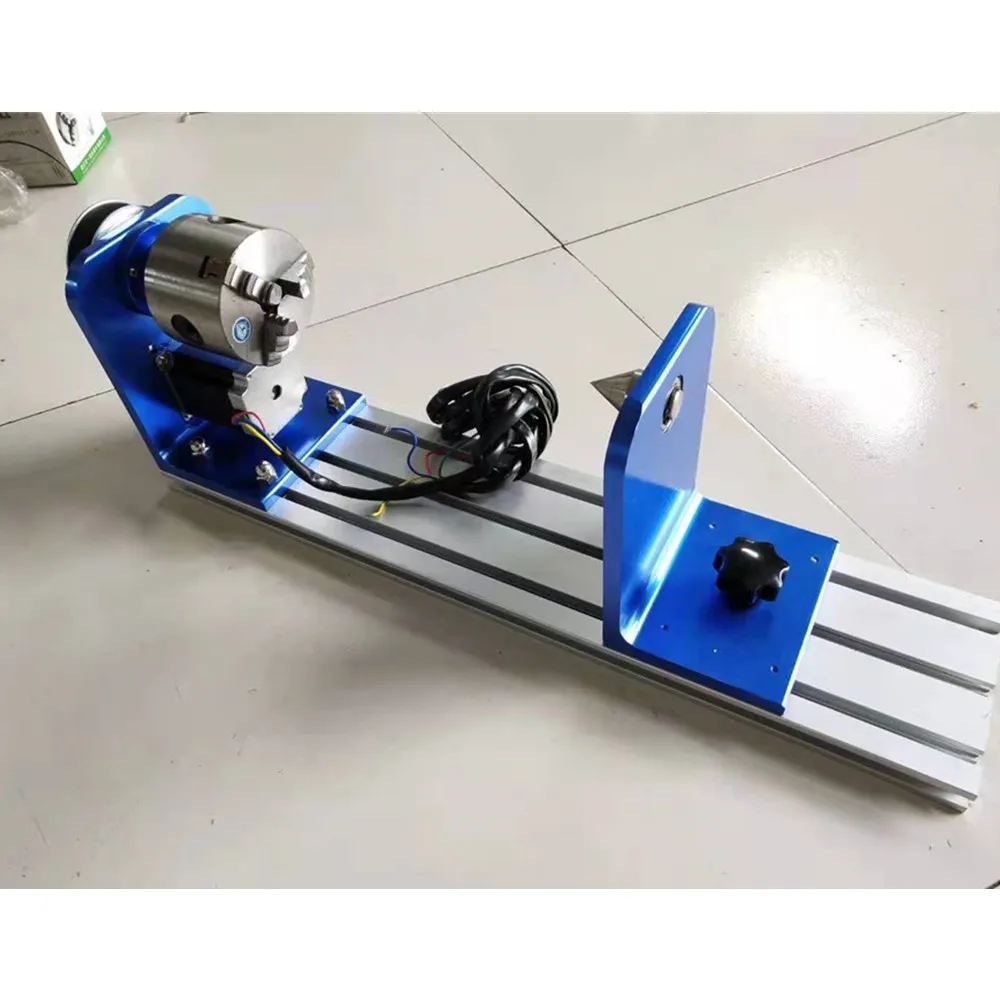 Неправильные изделия вращающаяся ось для лазерного гравировального станка CO2