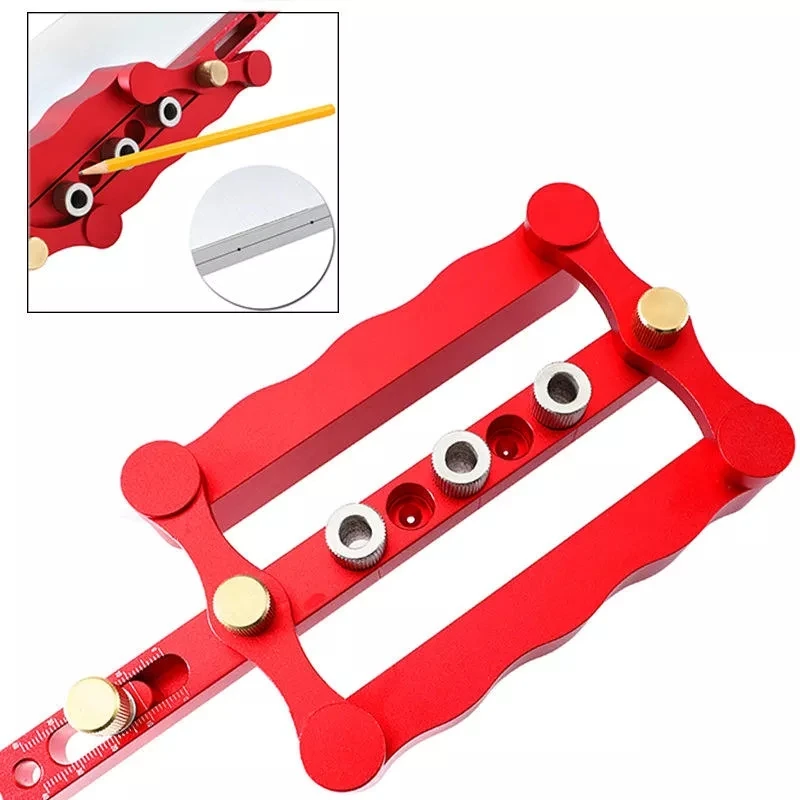 ALLSOME карманное отверстие джиг комплект системы деревянного дюбеля набор