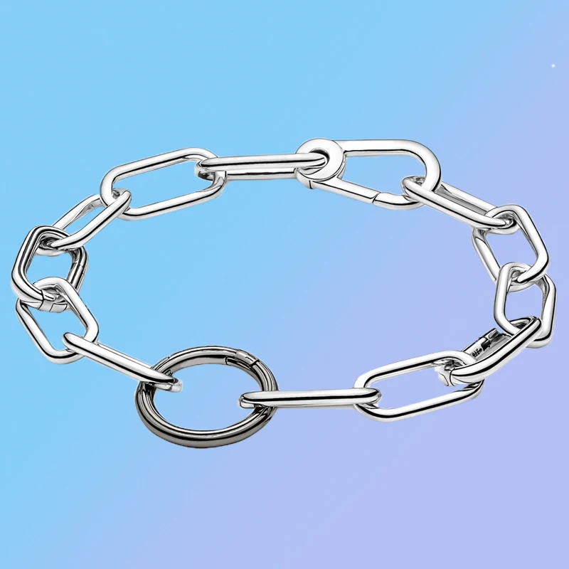 

2021 High Quality New S925 Sterling Silver Me Series Original Personality 1:1 Simple Ring Classic Hot Sale Couple Models