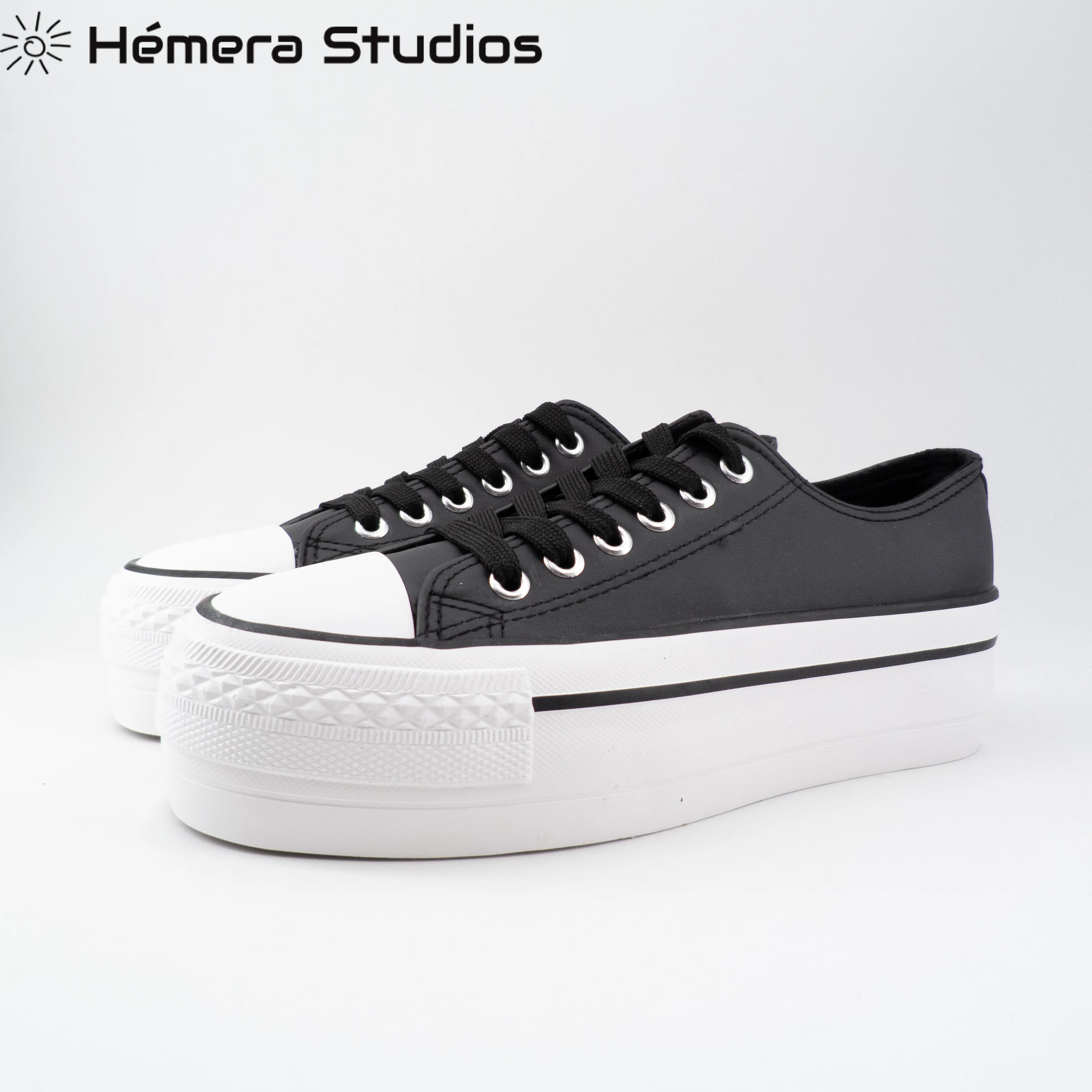 Кеды Hemera Studios женские холщовые повседневные кроссовки на шнуровке платформа