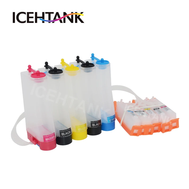ICEHTANK непрерывной подачи чернил Системы для Canon PGI 550 CLI 551 PIXMA MG5450 MG5550 MG5650 MG6350 MG6450 MG6650