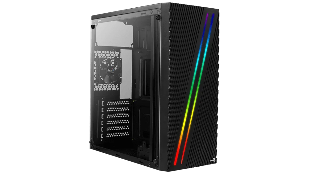 Корпус Mid Tower Aerocool Streak RGB (ATX/micro ATX/mini ITX без БП) (4718009158573)|Корпуса для компьютеров| |