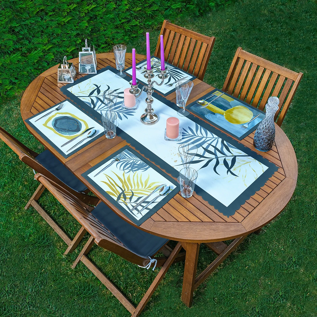 

4 + 1 разноцветные экзотические фотообои из нескользящей хлопчатобумажной ткани с современным живым дизайном