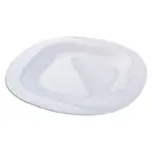 Набор обеденных тарелок Luminarc CARINE черные D2373 белые H5604 26см 6 штук