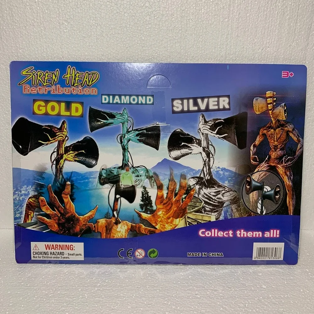 Сиреноголовый SCP фигурки 10см хорор брелок набор |