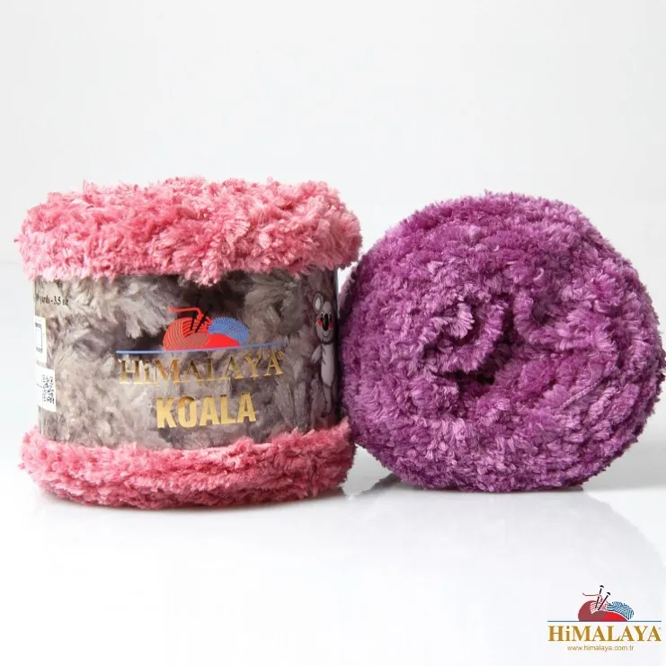 Himalaya Koala Ресницы Пряжа перо сетка крючком высокое качество 5 шт./лот Гималайский