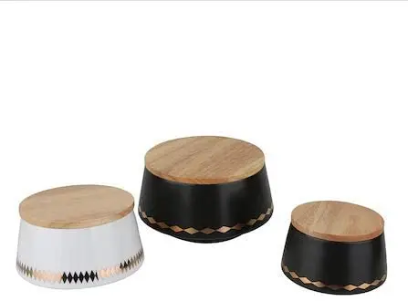 

Lucky Art Lytw009 Autumn Triple Jar Set