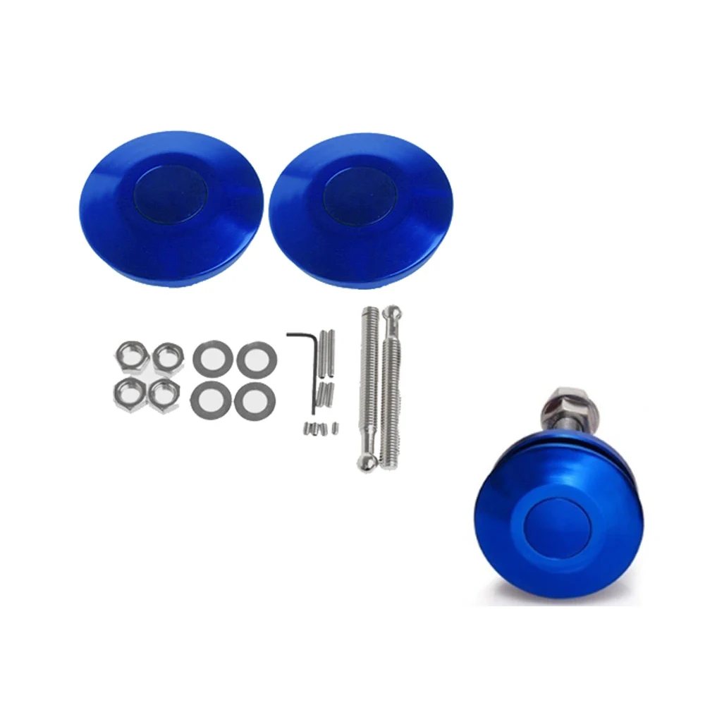 Капот замок Quik защелка низкий профиль Кнопка заготовки Замок капота 2 5 &quotmustang