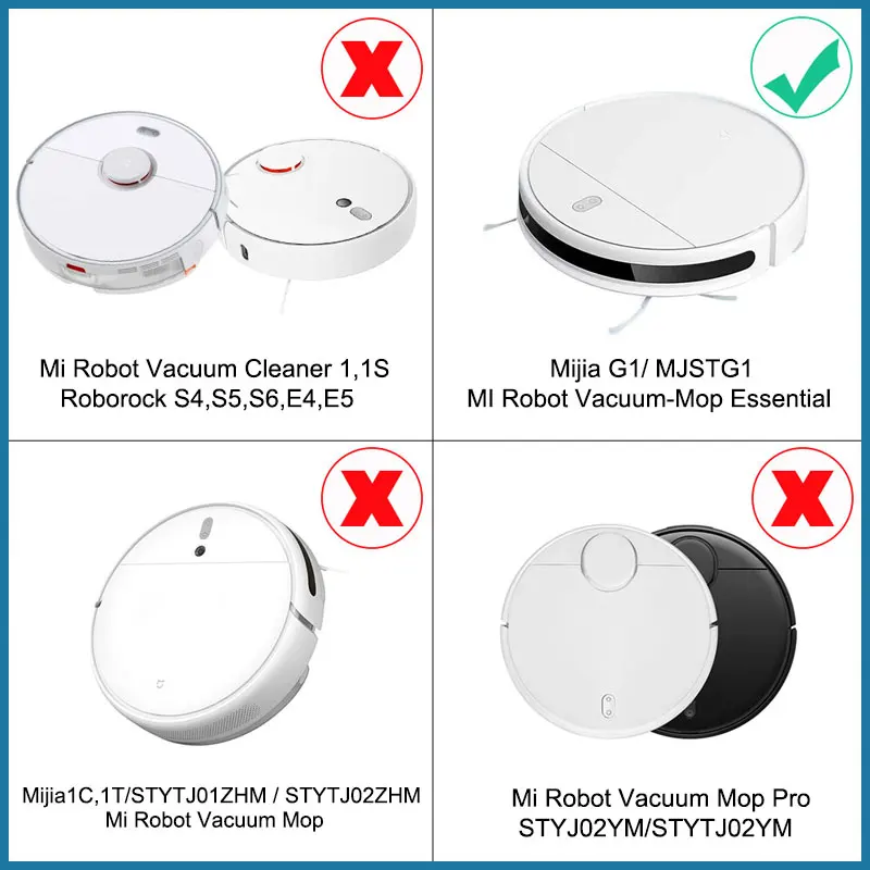 Фильтр HEPA салфетки для швабры Xiaomi G1 Mi Robot Vacuum-mop Essential аксессуары робота-пылесоса