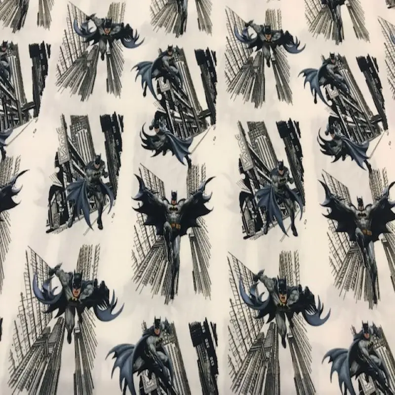 Хлопчатобумажные ткани с Бэтменом 100% поплин хлопка MARVEL детские Текстиль PERTEX | Дом