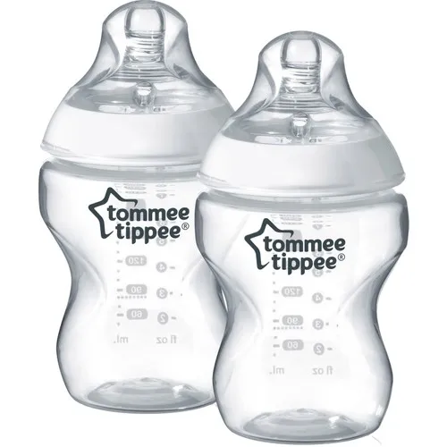 Tommee Tippee PP Closer to Nature Feeding Bottle, 260 ml x 2