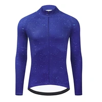 long sleeve tops mountain bike jersey gradient polysters quick dry road cycling shirts breathable team racing sport bicycle tops