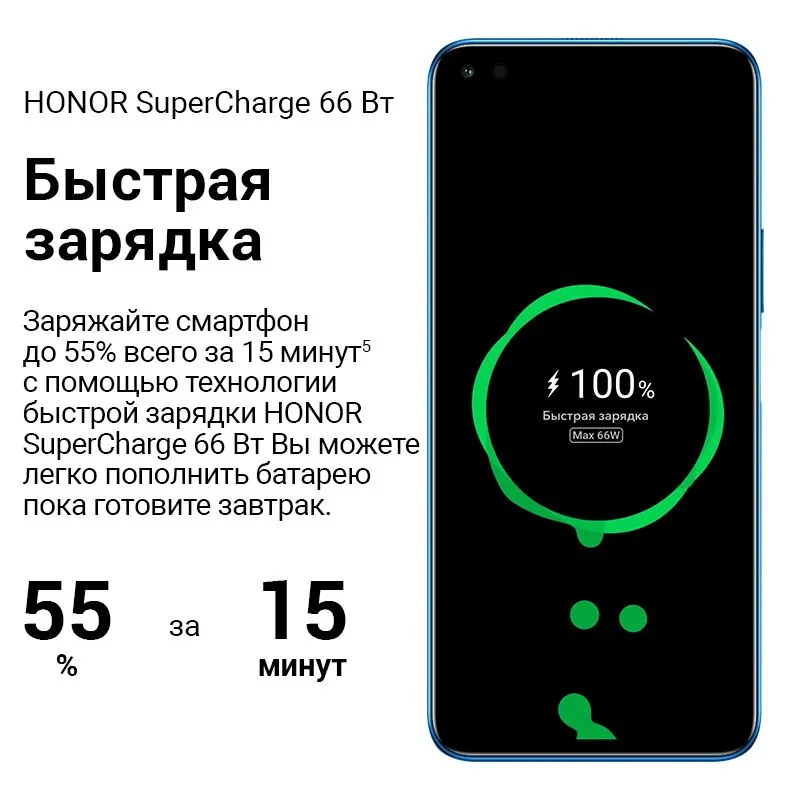 Smartphone honor 50 Lite 6 + 128 GB quad camera 64 MP fast charging 66 W [rostest delivery new official warranty] Molnia | Мобильные