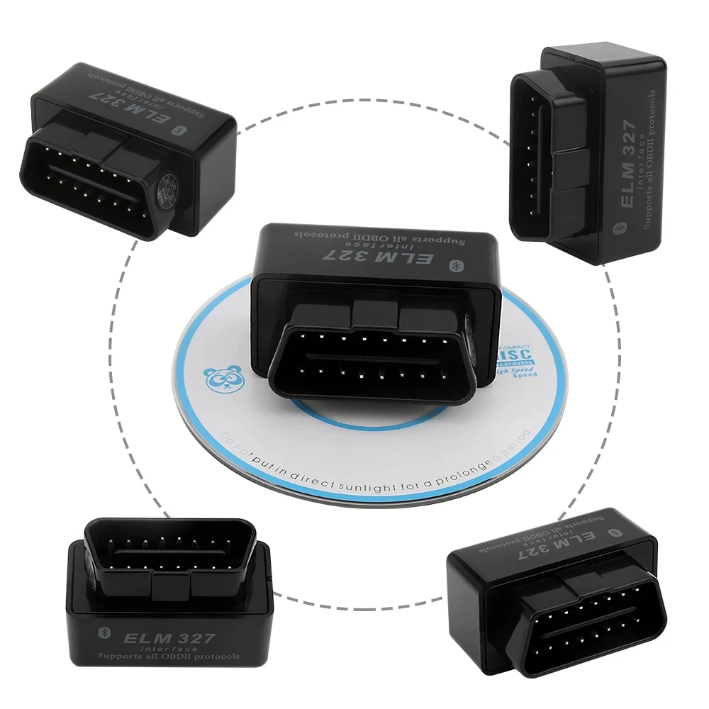 Новый OBD V2.1 V1.5 мини ELM327 OBD2 Bluetooth Авто сканер OBDII 2 автомобилей ELM 327 Тестер