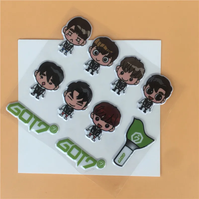 Kpop NCT наклейки самоклеющиеся технологии Нео культуры крафт шаблон фото