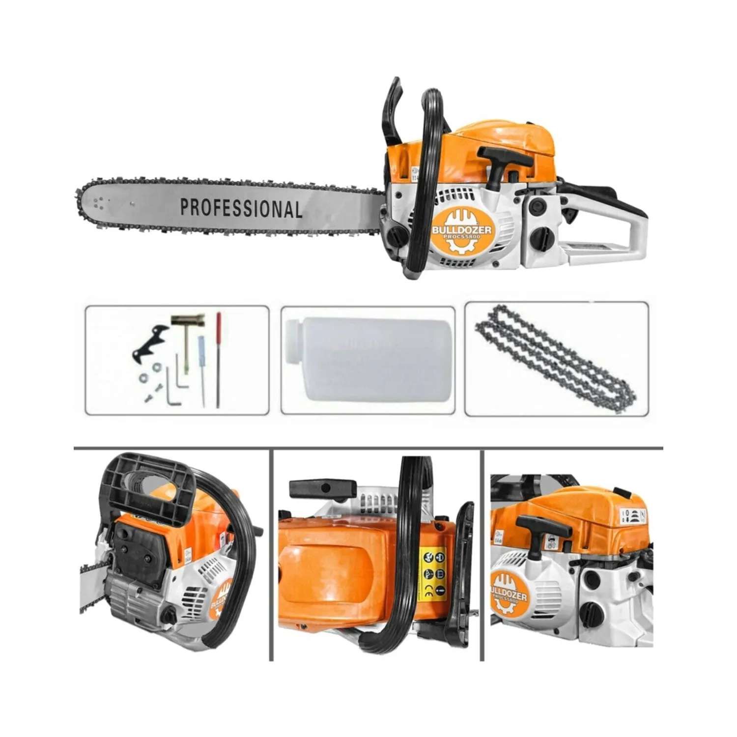 

Gasoline Chain Saw Tree Wood Branch Cutting Machine Motor Saw Forest Motor tree pruning chainsaw gasoline saw Wood