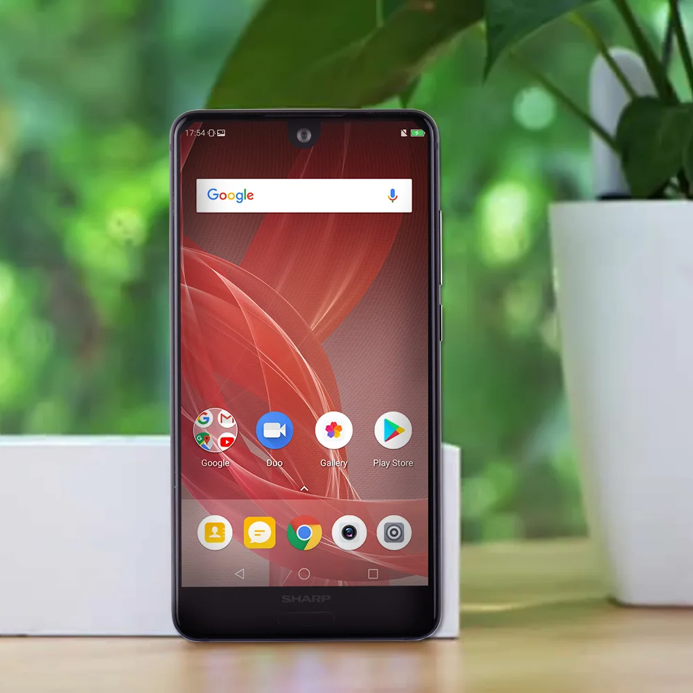 Смартфон Sharp AQUOS S2 C10, 4 Гб+ 64 ГБ, 5,5 дюймов, FHD+ Android8.0, Восьмиядерный, 12 Мп+ 8 Мп, NFC, отпечаток пальца, 4G, глобальная версия