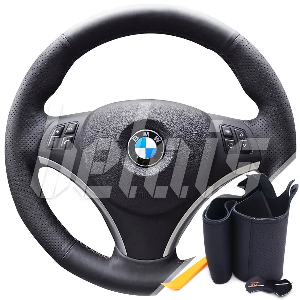 Оплетка на руль из экокожи BMW M3 E92 (Coupe) 2007-2013 г.в. (черная) #KT-0247 | Автомобили и