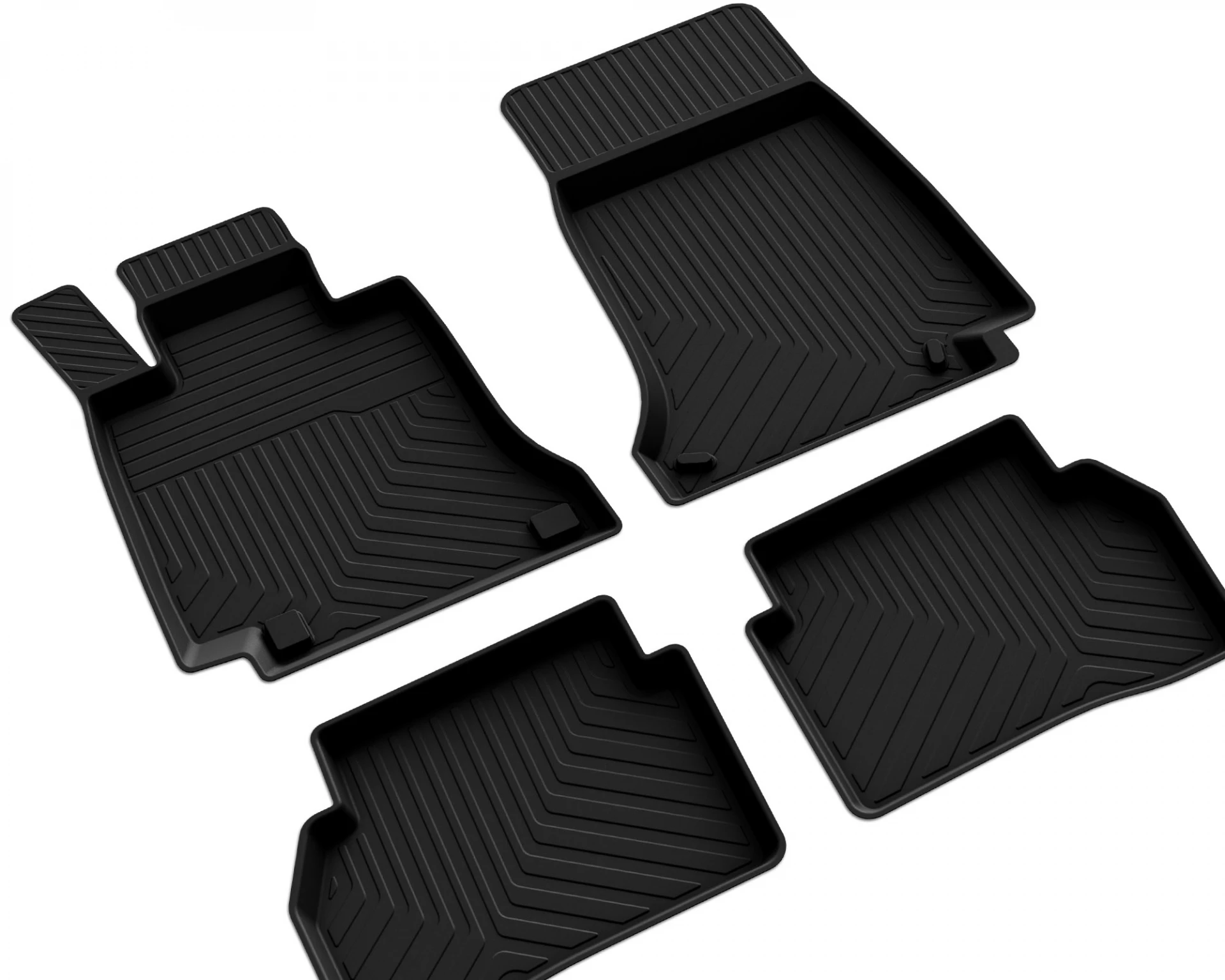 Автомобильный резиновый коврик для MERCEDES E SERIES черный цвет аксессуары помещений