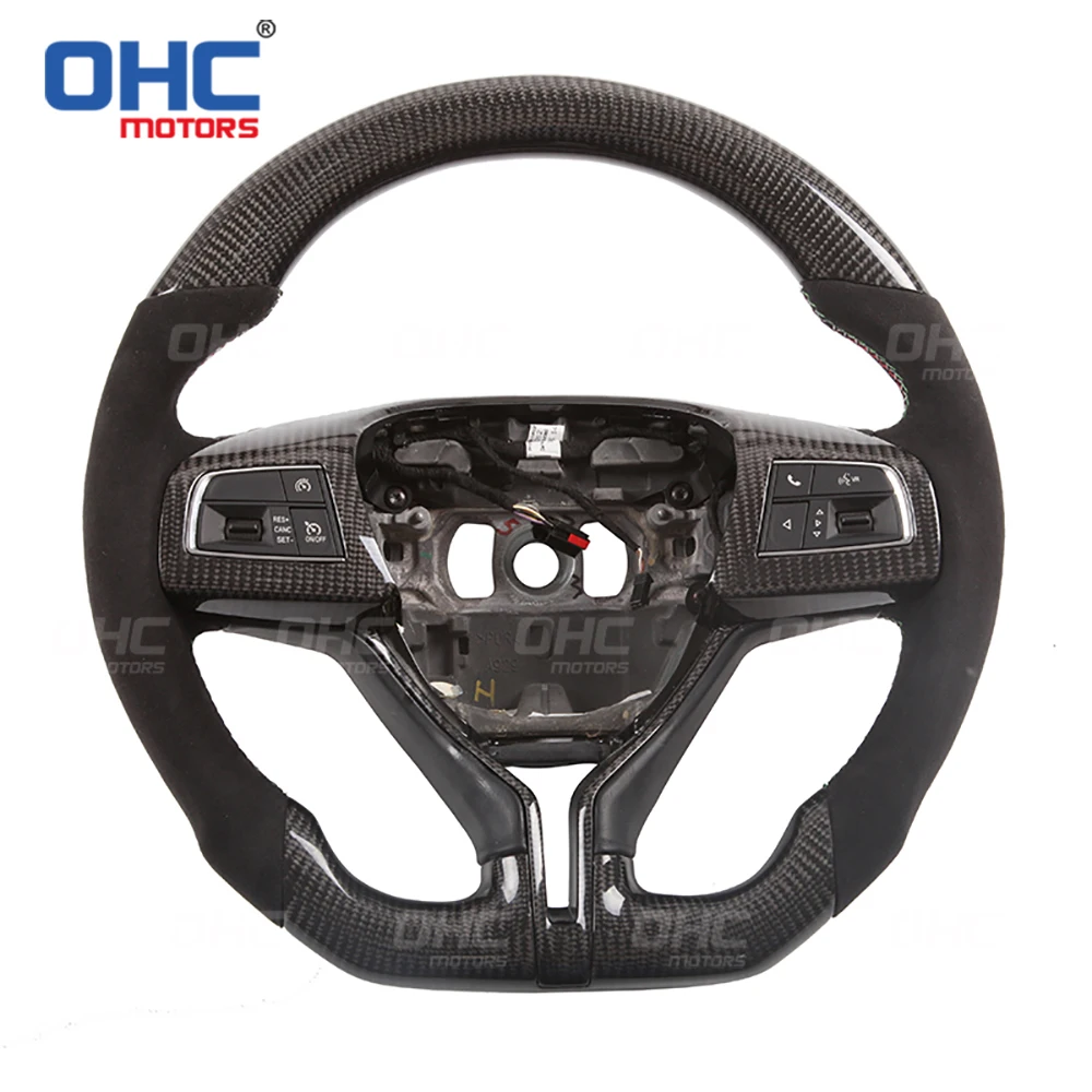 

OHC Motors Real Carbon Fiber steering wheel for Ma-Serati Gh-ibli · Lev-ante · Quattr-oporte · Gran-Turismo · GT Con-vertible