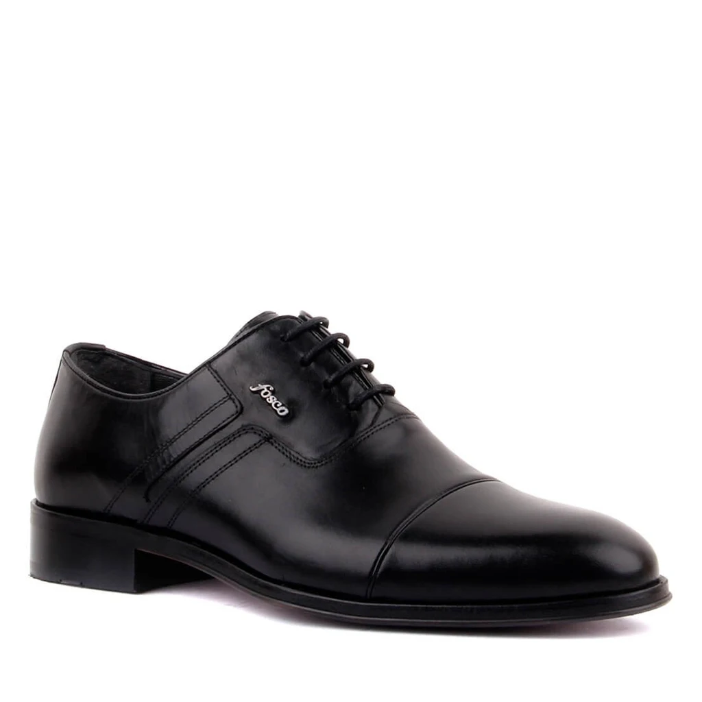 

Fosco Men's Classic Formal Shoes %100 Genuine Leather Black Colour