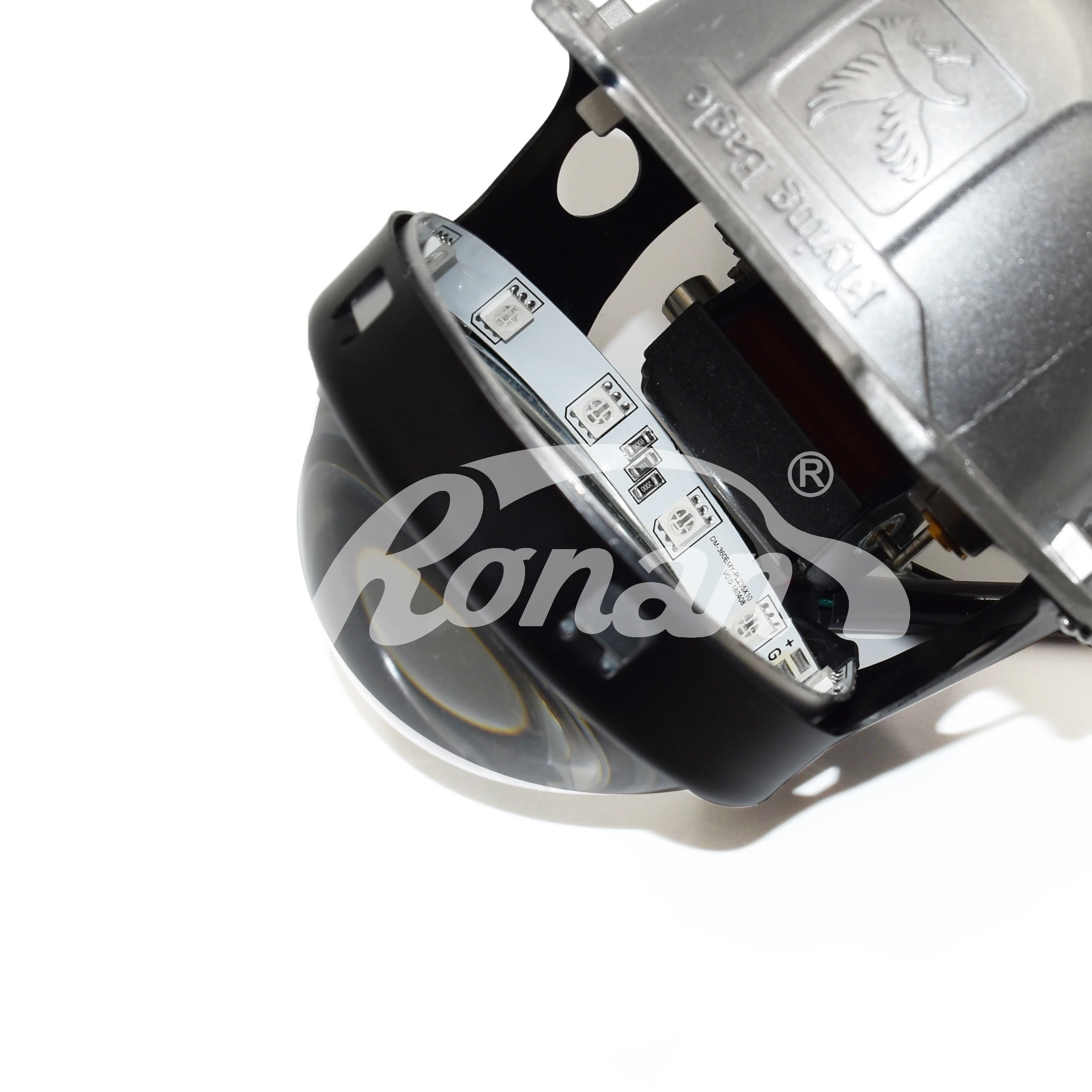 RONAN APP Bluetooth RGB светодиодный светильник Devil Eyes Demon 360 высокого качества, модифицированный автомобильный проектор MH1 Koito hella Lens